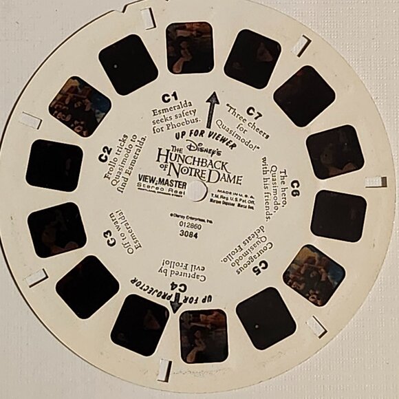 WALT DISNEY'S Hunchback of Notre Dame View Master Reels x 3 - Picture 4 of 5
